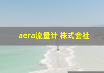 aera流量计 株式会社